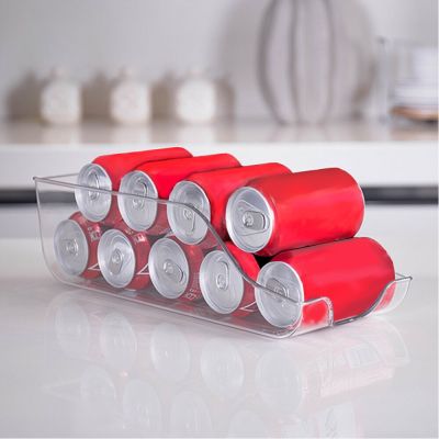 Organizador Amarilis Transparente Para Latas 34,7x15,2cm 5,5l Casa&Ideia