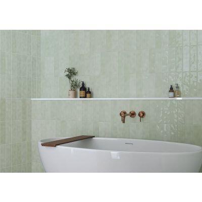 Revestimento Parede  Prisma Hijau Bold Brilhante 7x25 Eliane