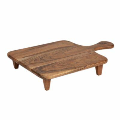 Tabua de Cozinha Rosati 43,75x30x8cm Madeira Natural Retangular Casa&ideia