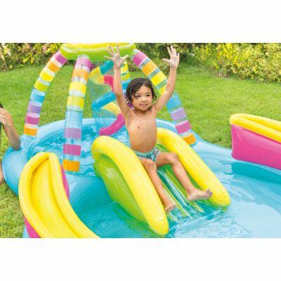 Piscina Playground Rainbow Funnel 206 Litros Intex Piscina Playground Rainbow Funnel 206 Litros Intex