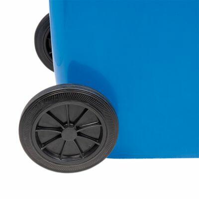 Lixeira Seletiva 120l Azul com Roda Casa&ideia Lixeira Seletiva 120l Azul com Roda Casa&ideia