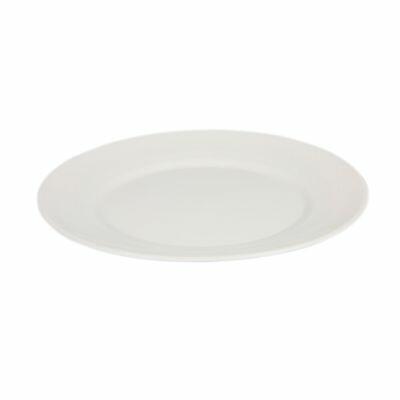 Prato Raso Branco Vidro 19cm Casa&ideia
