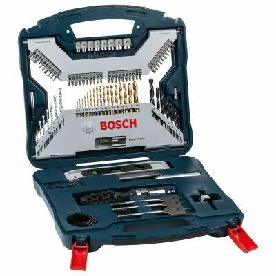 Kit para Fixar e Parafusar 100 Peças X-Line Bosch