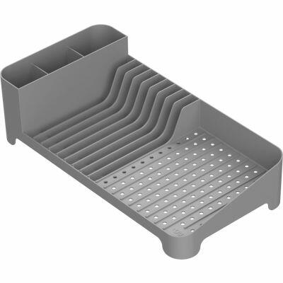 Escorredor de Louça 8 Pratos Trium Compa Chumbo ou