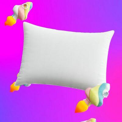 Travesseiro Nasa Marshmallow 60x40x20 cm Branco Fibrasca Travesseiro Nasa Marshmallow 60x40x20 cm Branco Fibrasca