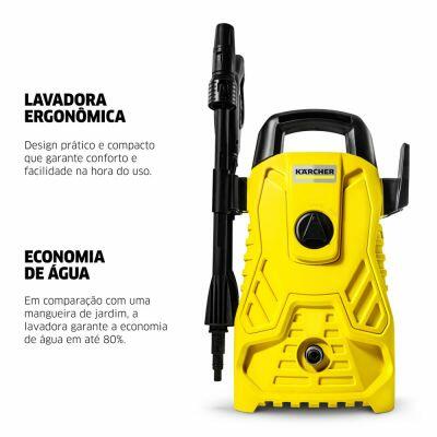 Lavadora de Alta Pressão Compacta 1.500 PSI 300 L/h Kärcher