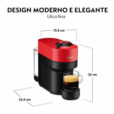 Cafeteira Vertuo Pop Vermelho Nespresso Cafeteira Vertuo Pop Vermelho Nespresso