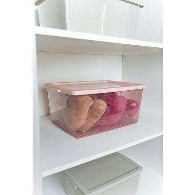 Organizador c/Tampa My Closet 7,5L Rose 23,5x32,5x15cm