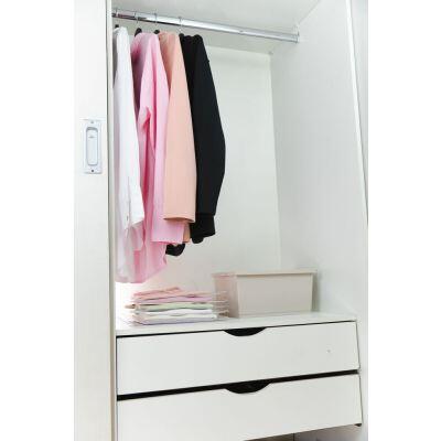 Organizador c/Tampa My Closet 7,5L Linho 23,5x32,5x15cm