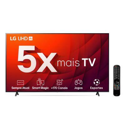 Smart TV Led 70" 70ur8750psa Uhd 4k Preto Bivolt LG