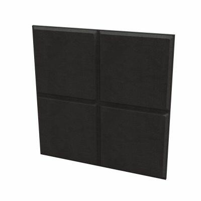 Revestimento Acústico ArqWall Preto AWB40 40x40 Arquitech