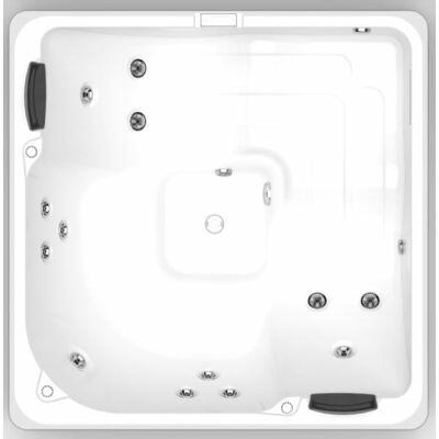 Spa com Hidromassagem Acrílico para 5 Pessoas 1,75X1,75M Branco Addra
