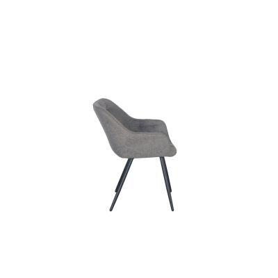 Poltrona Confort Cinza Retangular Diagonal
