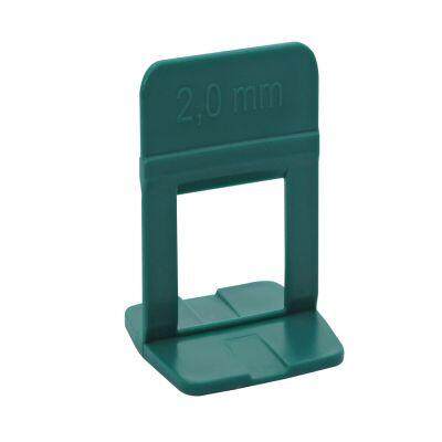 Espaçador para Nivelamento Slim 100 Peças 2mm Cortag Espaçador para Nivelamento Slim 100 Peças 2mm Cortag
