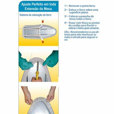 Forro para Tábua Passar 43x116cm Utimil