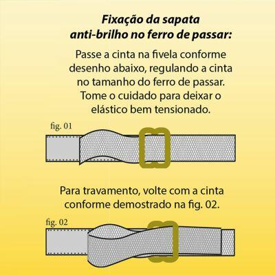 Sapata Anti Brilho Bege Utimil