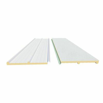 Telha Termica 1,00X5,65mx20mm Aço Filme Branco Neve Kingspan