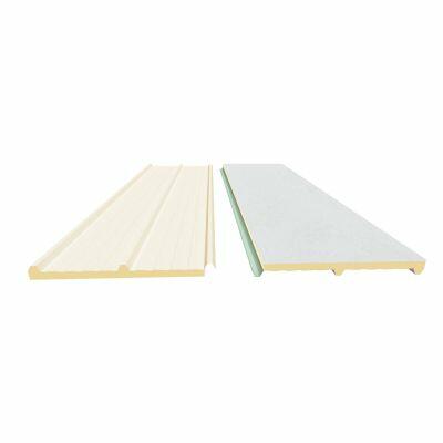 Telha Termica 1,00X5,65mx20mm Aço Filme Marfim Kingspan