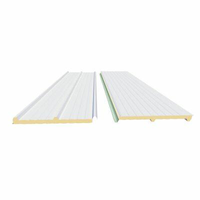 Telha Termica 1,00X5,65mx20mm Aço Branco Neve Kingspan