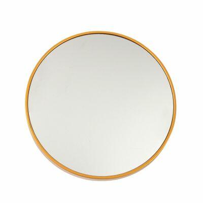 Espelho 31cm Gold Redondo Diagonal