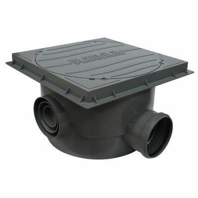 Caixa de Inspeção para Esgoto Dn 100x300mm Cinza Plastilit