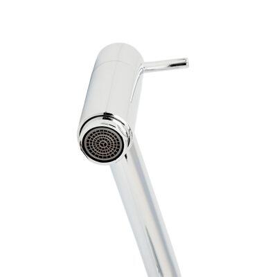 Torneira para Banheiro de Mesa Bica Média 120° Cromado 1/4 Volta Premium