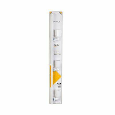 Kit Trilho 3 Lâmpada  5w 6000k Bivolt Branco Vitralux
