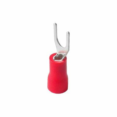 Terminal Forquilha 5,3mm 10 Peças Vermelho A Santos Terminal Forquilha 5,3mm 10 Peças Vermelho A Santos
