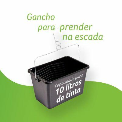 Caçamba para Pintura 10l Preto Condor