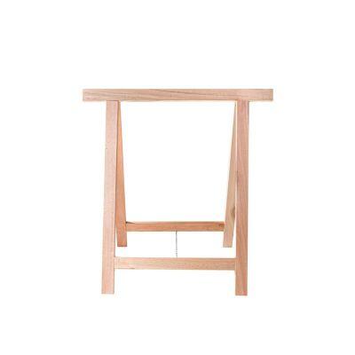 Cavalete de Madeira Eucalipto 150kg Aparelhado Marrom 42x750x800mm Madvei