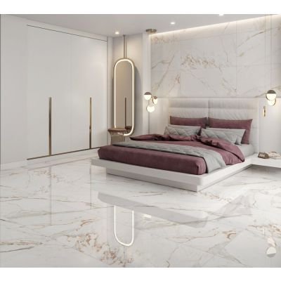 Porcelanato Capraia Branco Retificado Acetinado 121x121cm Comercial Damme