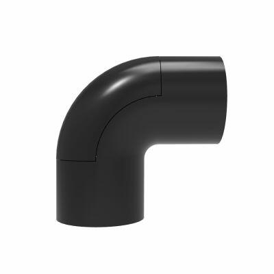 Cotovelo 90° P/tubo 1" Condulete Preto Vitralux