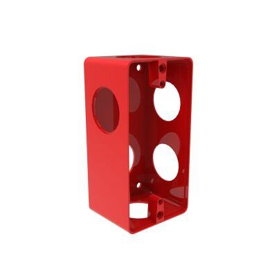 Caixa Luz 1" Condulete Vermelho Vitralux