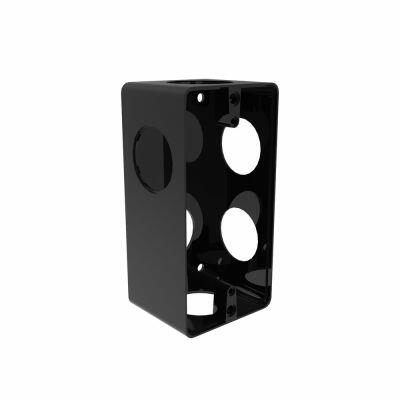 Caixa Luz 1" Condulete Preto Vitralux