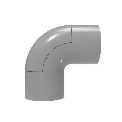 Cotovelo 90° P/tubo 1/2" Condulete Cinza Vitralux