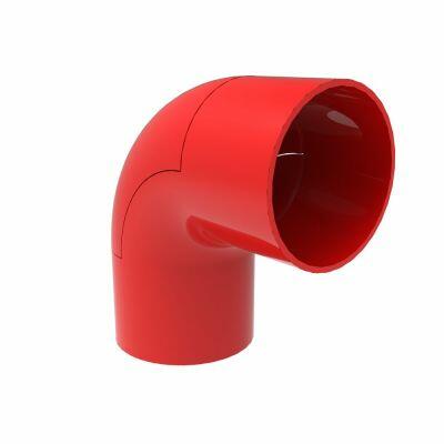 Cotovelo 90° P/tubo 1/2" Condulete Vermelho Vitralux