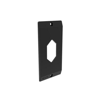 Tampa Condulete 3/4" 1 Tomada Vertical  Preto Vitralux