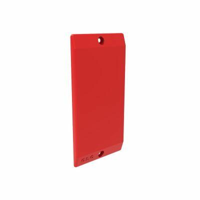 Tampa Condulete 3/4" Cega Pvc Vermelho Vitralux