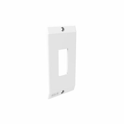 Tampa Condulete 1" 1 Seção Int  Branco Vitralux