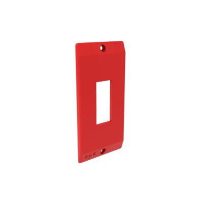 Tampa Condulete 1" 1 Seção Int Vermelho Vitralux