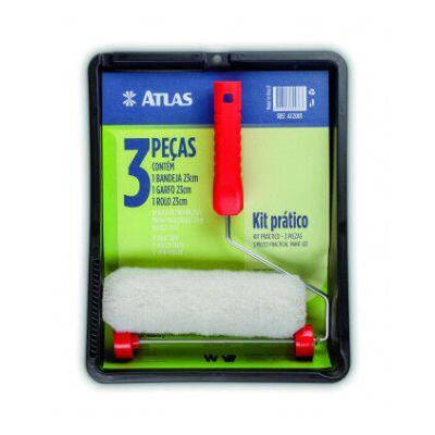 Conjunto para Pintura Prático 3 Peças Preto Altas