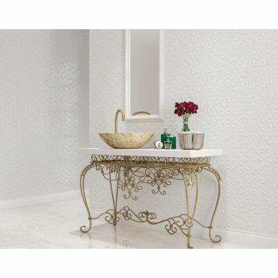 Revestimento Parede Mal37910r Branco Retificado Brilhante 35x70 Incefra