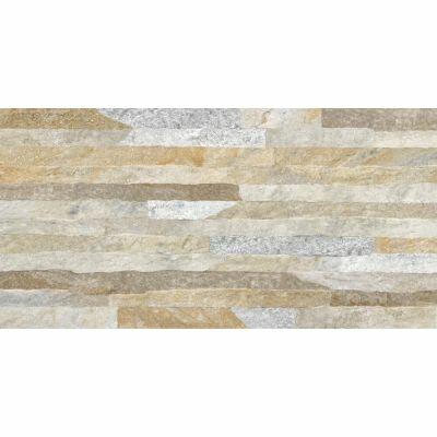 Piso Cerâmico Mal38000r Granilhado Branco Areia Retificado Externo 35x70 Incefra