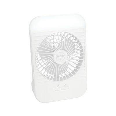 Mini Ventilador Portátil Recarregável Com Luminária Mor Mini Ventilador Portátil Recarregável Com Luminária Mor