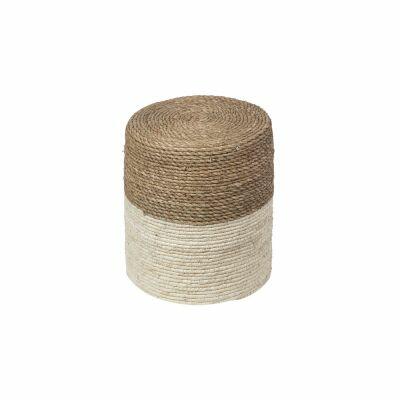 Puff Decor 34cm Seat Garden Bali Natural OR Design