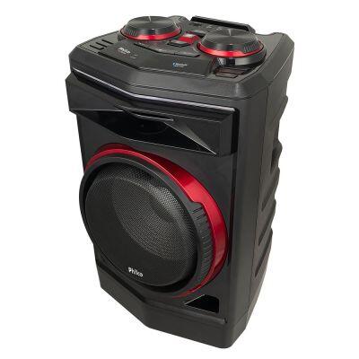 Caixa de Som Portátil 750w Pcx7100 Preto Bivolt Philco