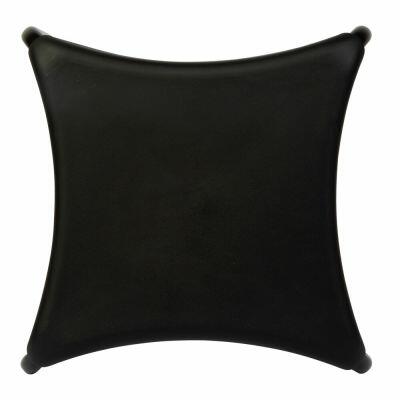 Banqueta 36cm Petra Preto Diagonal