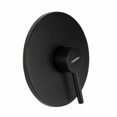 Misturador Base Monocomando para Chuveiro 1/2" Fonte Preto Addra