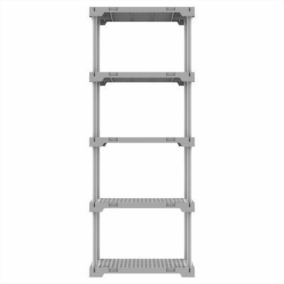 Estante Plástico Poly Eco Branco 5 Prateleiras Grifit Estante Plástico Poly Eco Branco 5 Prateleiras Grifit