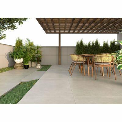 Porcelanato Cimento Retificado Acetinado 84x84 Eliane